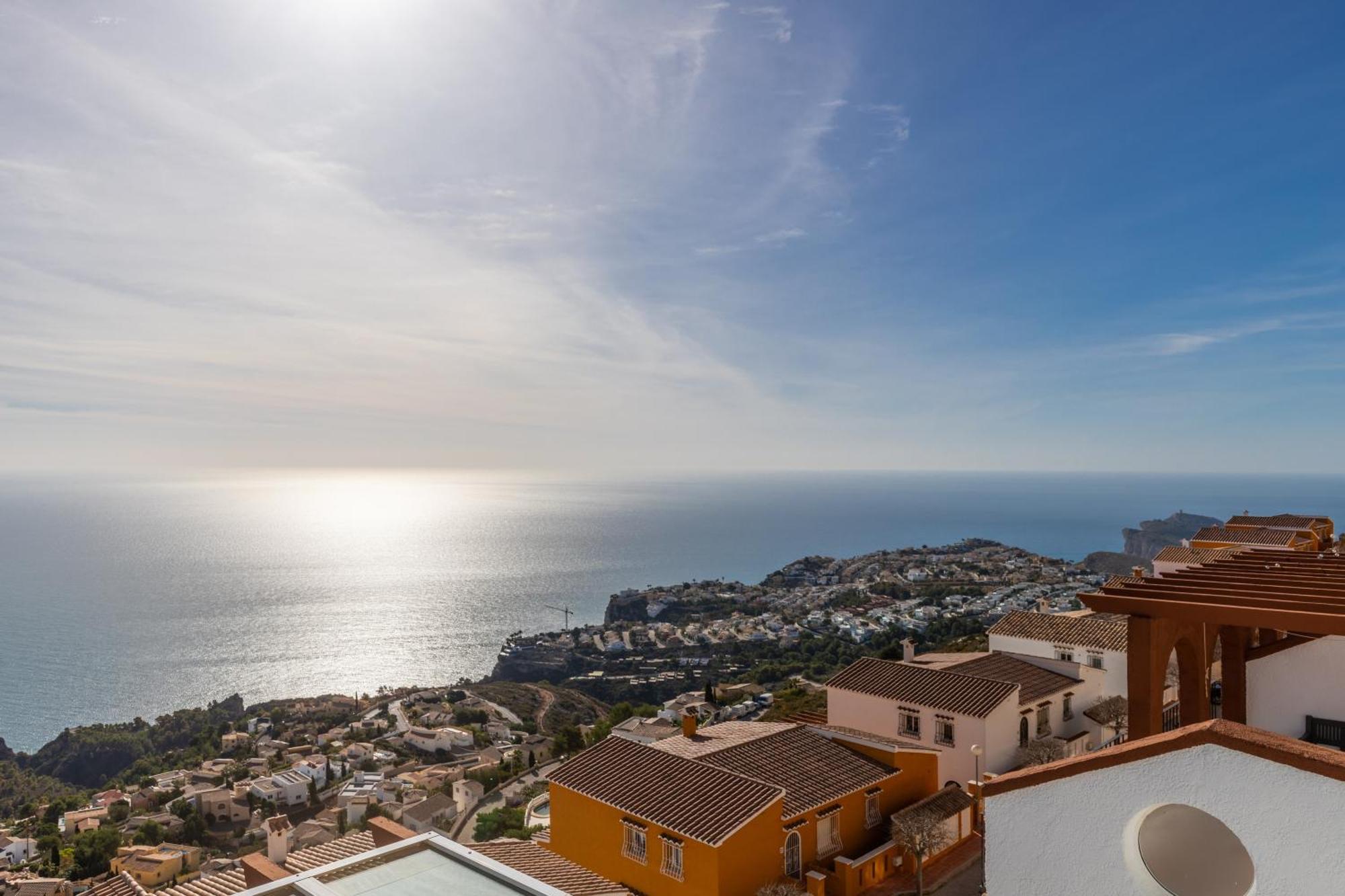 Azahar Panorama Suite Cumbre del Sol Bagian luar foto